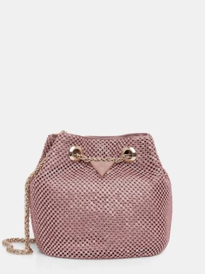 Guess torebka ZALINA kolor różowy HWRP93 50750