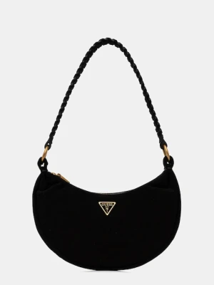 Guess torebka zamszowa AMITA kolor czarny HWSB95 39720