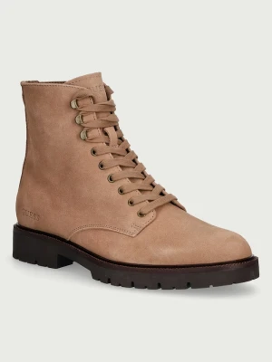 Guess trapery męskie zamszowe BRAVIK brązowy