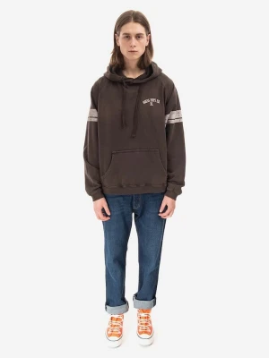 Guess U.S.A. bluza bawełniana brązowy