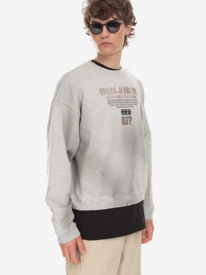 Guess U.S.A. bluza bawełniana szary