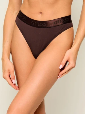 Guess Underwear Figi brazylijskie Marika brązowy