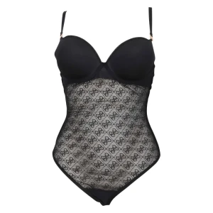 Guess Underwear  Koronkowe body NORA | Slim Fit