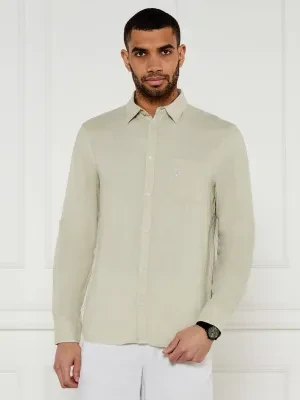 Guess Underwear  Lniana koszula | Regular Fit