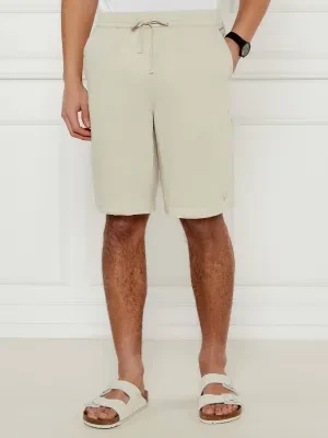 Guess Underwear  Lniane szorty | Regular Fit