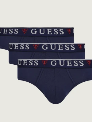 Guess Underwear Slipy 3-pack Brian Hero granatowy