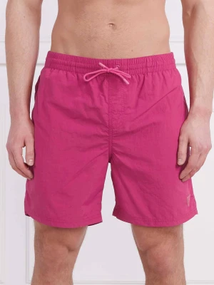 Guess Underwear Szorty kąpielowe | Regular Fit różowy