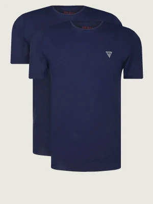 Guess Underwear T-shirt 2-pack CALEB HERO | Regular Fit granatowy