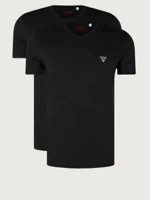 Guess Underwear T-shirt 2-pack CALEB HERO | Regular Fit | stretch czarny