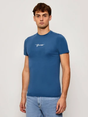 Guess Underwear T-shirt | Slim Fit niebieski