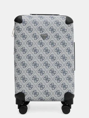 Guess walizka BERTA MEDIUM kolor niebieski TWOB86 88982