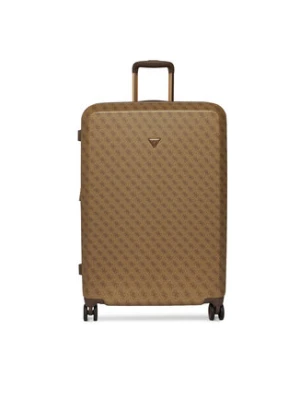 Guess Walizka duża Latona Travel TWHK92 11988 Beżowy ciemny