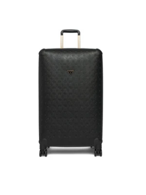 Guess Walizka duża Wilder Travel TWDP74 52988 Czarny