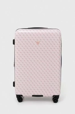 Guess walizka JESCO kolor różowy TWH838 99880
