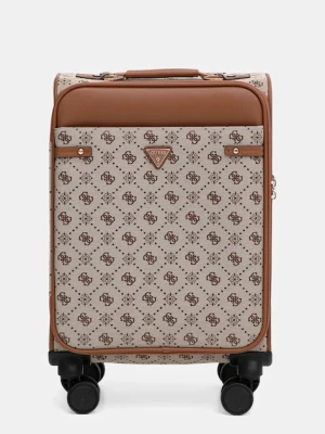 Guess walizka NEDA SMALL kolor beżowy TWJP96 54983