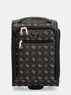 Guess walizka SILIA SMALL kolor brązowy TWGP98 90971