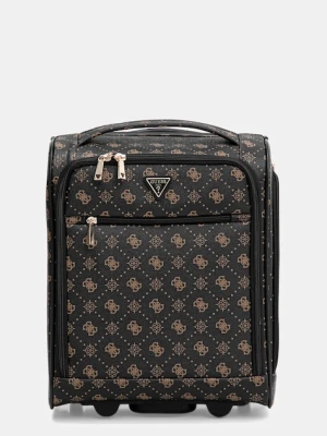 Guess walizka SILIA SMALL kolor brązowy TWGP98 90972