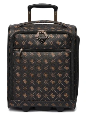 Guess Walizka "Silia" w kolorze czarno-jasnobrązowym - 34 x 46 x 21 cm rozmiar: onesize