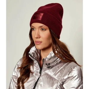 Guess Wełniana czapka BRENTON | z dodatkiem kaszmiru