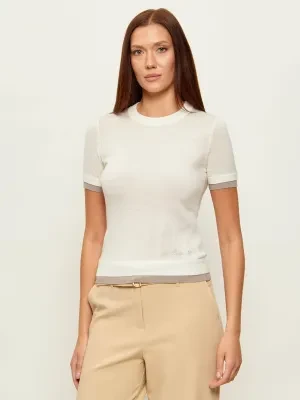 GUESS Wełniany sweter STORMI | Slim Fit