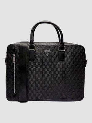 GUESS Сzarna męska aktówka Torino Briefcase