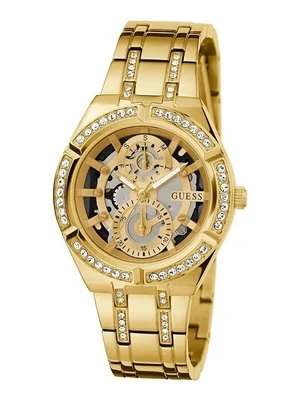 Guess zegarek damski kolor złoty GW0604L2