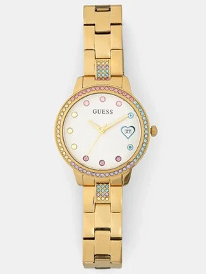 Guess zegarek damski kolor złoty GW0657L2