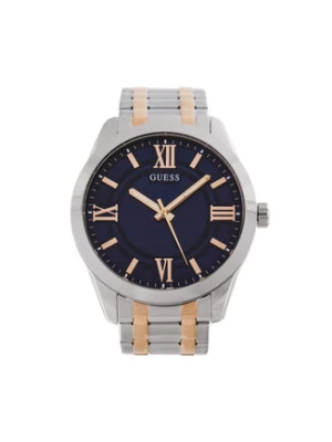 Guess Zegarek Elliot  GW0893G2 Srebrny