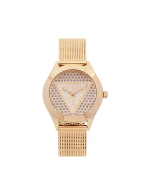 Zdjęcie produktu Guess Zegarek Glitz Plaque GW0835L2 Złoty