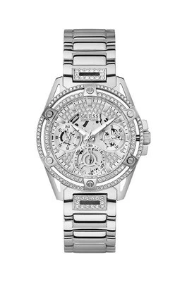 Guess zegarek GW0464L1 damski kolor srebrny