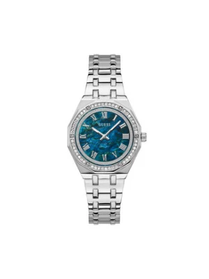 Guess Zegarek GW0770L1 Srebrny