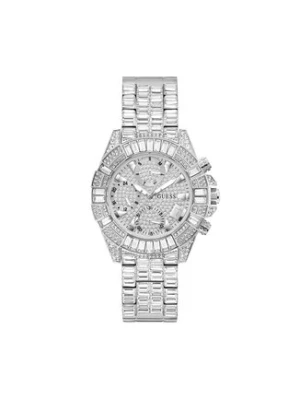 Guess Zegarek GW0812L1 Srebrny