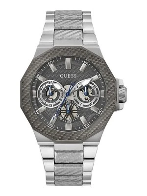 Guess zegarek Indy męski kolor srebrny GW0636G1