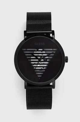 Guess zegarek męski kolor czarny