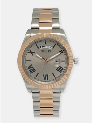 Guess zegarek męski kolor srebrny GW0265G13