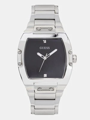 Guess zegarek męski kolor srebrny GW0387G1