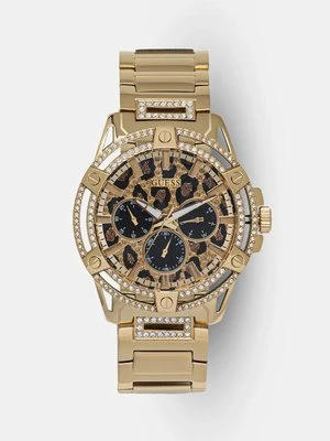 Guess zegarek męski kolor złoty GW0497G4