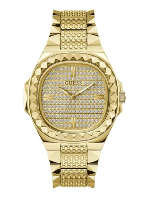 Guess zegarek Rebel męski kolor złoty GW0622G1