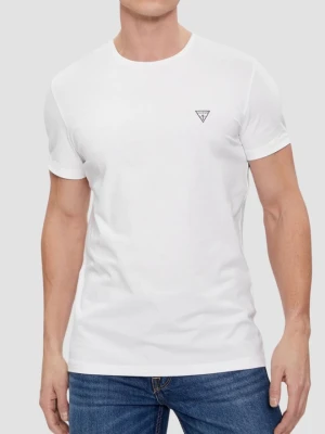 GUESS Zestaw białych męskich koszulek Caleb Hero 2PACK, Rozmiar L