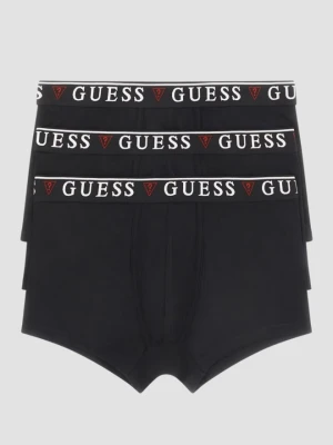 GUESS Zestaw czarnej męskiej bielizny bokserki 3 Pack