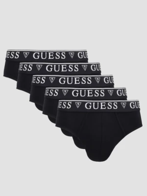 GUESS Zestaw czarnej męskiej bielizny slipy 5 Pack, Rozmiar M