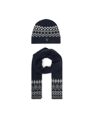 Guess Zestaw Szalik i Czapka M4PZ60 Z3LQ0 Granatowy