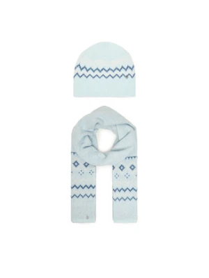 Guess Zestaw Szalik i Czapka W5PZ18 Z3LQ0 Niebieski Regular Fit