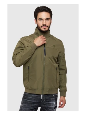 GUESS Zielona kurtka męska przejściowa, Rozmiar S