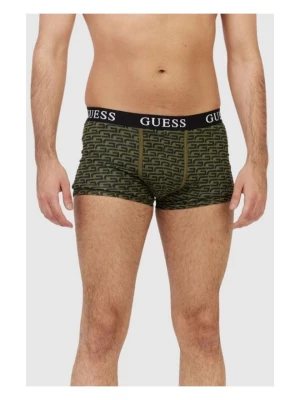 GUESS Zielone i morskie bokserki męskie 3 pack