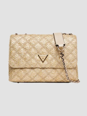 GUESS Złota damska kopertówka Giully 2