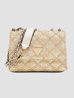 GUESS Złota kopertówka damska Giully Mini 2