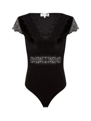 Guido Maria Kretschmer Body - Felicitas Kobiety Sztuczne włókno czarny jednolity,