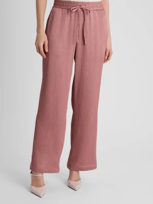 Guido Maria Kretschmer Damskie spodnie materiałowe - Francesca Kobiety Sztuczne włókno różowy jednolity,