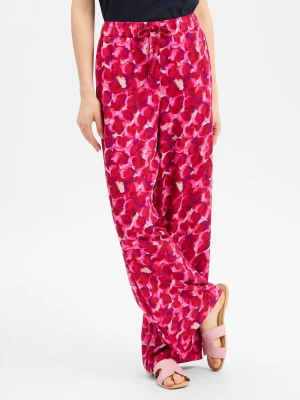 Guido Maria Kretschmer Damskie spodnie wsuwane Kobiety wiskoza (100%) wyrazisty róż,